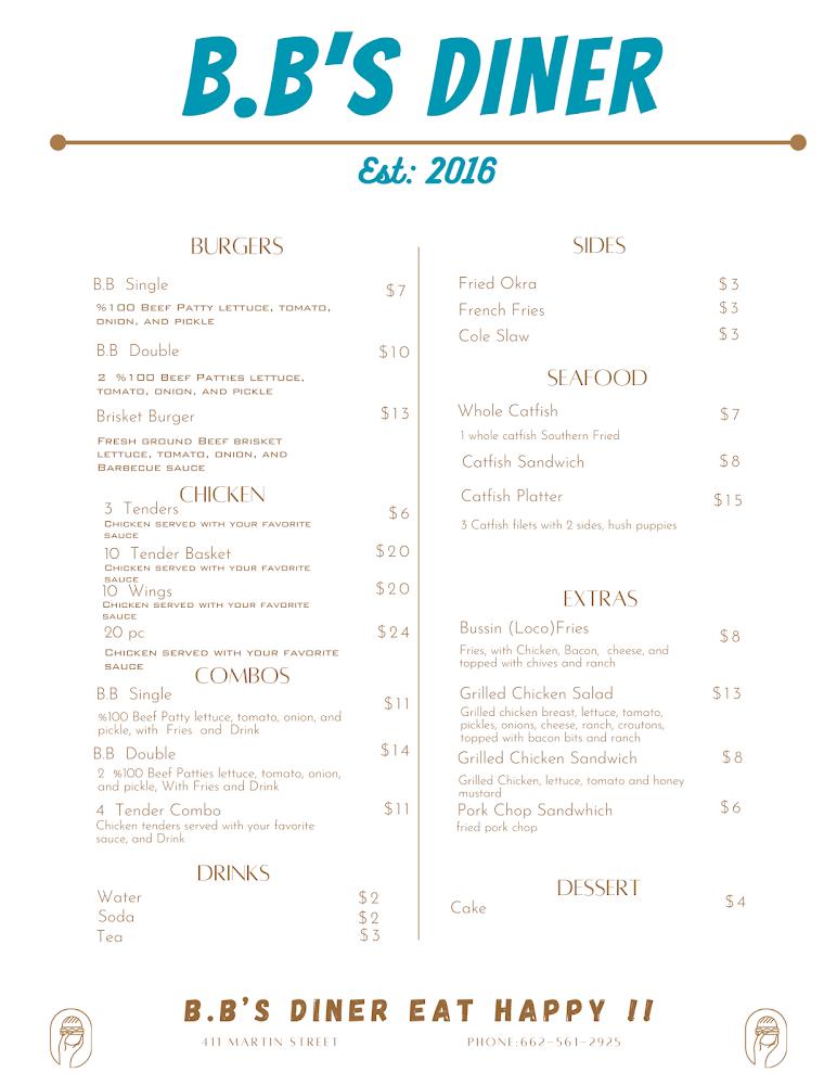 B.B's Diner Bb Single